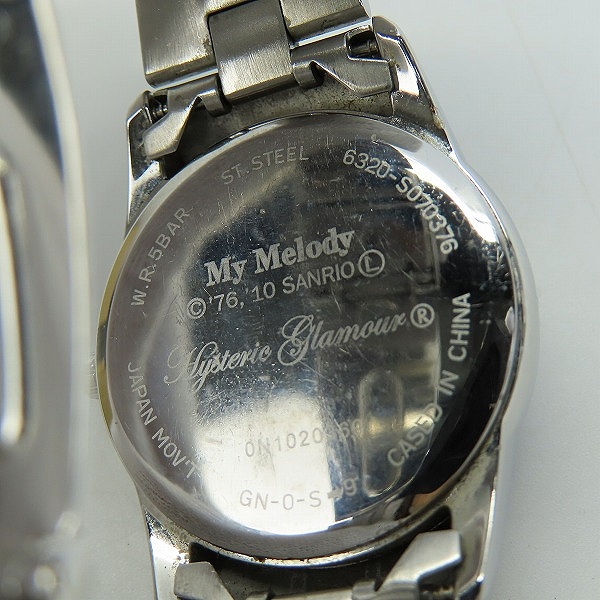 実際に弊社で買取させて頂いたHYSTERIC GLAMOUR×SANRIO/ヒステリックグラマー×サンリオ My Melody 腕時計 の画像 4枚目