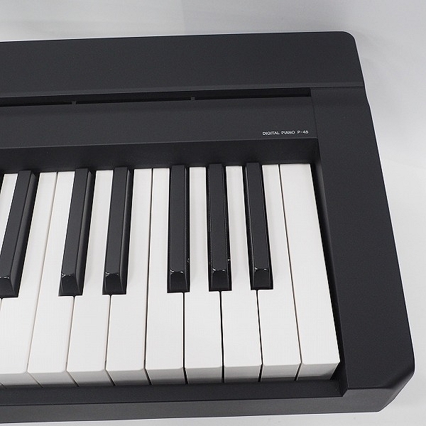 実際に弊社で買取させて頂いた★YAMAHA/ヤマハ P-45B 88鍵 電子ピアノ キーボード 2021年製 サスティーンペダル・アダプター付 【動作確認済】の画像 4枚目