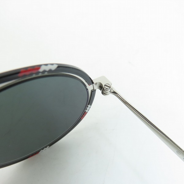 実際に弊社で買取させて頂いたDior Homme/ディオールオム ミラーレンズ サングラス/アイウェア TAY0Tの画像 5枚目
