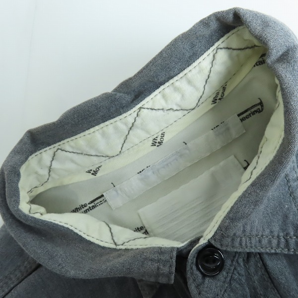 実際に弊社で買取させて頂いたWhiteMountaineering/ホワイトマウンテニアリング 半袖シャツ /Mの画像 4枚目