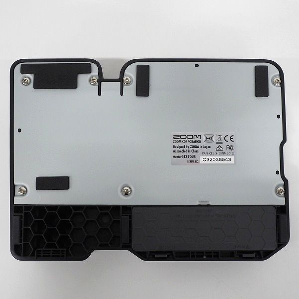 実際に弊社で買取させて頂いた【美品/簡易動作確認済】ZOOM/ズーム G1X FOUR Ver.v1.10 エレキギター用マルチエフェクターの画像 5枚目