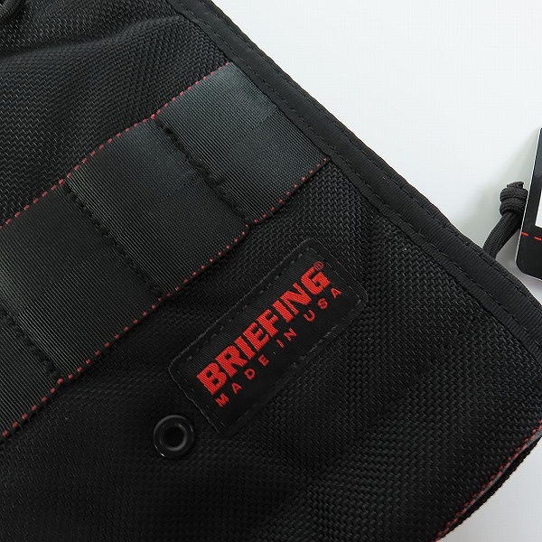 実際に弊社で買取させて頂いたBRIEFING /ブリーフィング A4 PAD ドキュメントケース ブラック BRF077219-010の画像 5枚目
