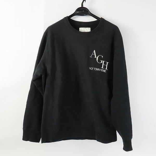 実際に弊社で買取させて頂いたWACKOMARIA ×BUDSPOOL/ワコマリア 舐達麻 AGH/アフロディーテギャング HEAVY WEIGHT CREW NECK SWEAT SHIRT/L