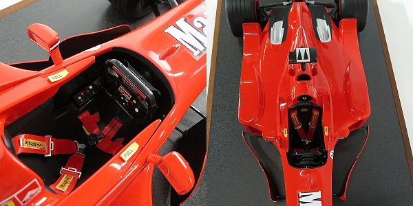 実際に弊社で買取させて頂いた★【証明書付き/世界限定60個】amalgam/アマルガム社製 Ferrari/フェラーリ 1/8 スケール F399/1999年サンマリノグランプリ の画像 4枚目