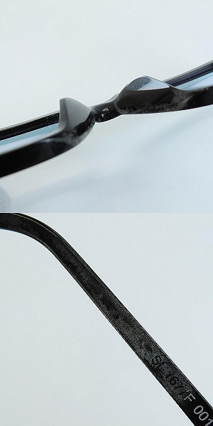 実際に弊社で買取させて頂いたSAINT LAURENT/サンローラン メガネ/眼鏡フレーム/アイウェア SL167/Fの画像 9枚目