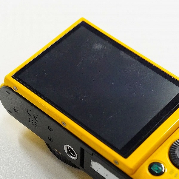 実際に弊社で買取させて頂いたCASIO/カシオ EXILIM EX-ZR1100 イエロー コンパクトデジタルカメラ 簡易動作確認済みの画像 7枚目