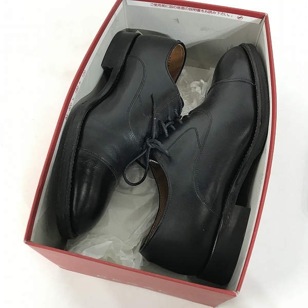 実際に弊社で買取させて頂いたREGAL/リーガル ストレートチップ レザーシューズ Y513/25の画像 8枚目