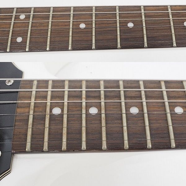 実際に弊社で買取させて頂いた★VOX/ヴォックス SDC-22 WH ダブルカッタウェイ  エレキギター ソフトケース付の画像 3枚目