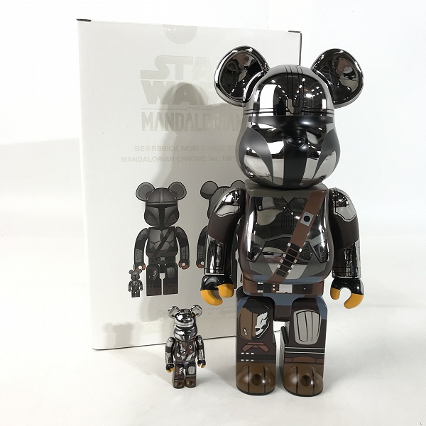 実際に弊社で買取させて頂いたMEDICOM TOY/メディコムトイ BE@RBRICK/ベアブリック 400％＆100％ STAR WARS/スターウォーズ MANDALORIAN/マンダロリアン