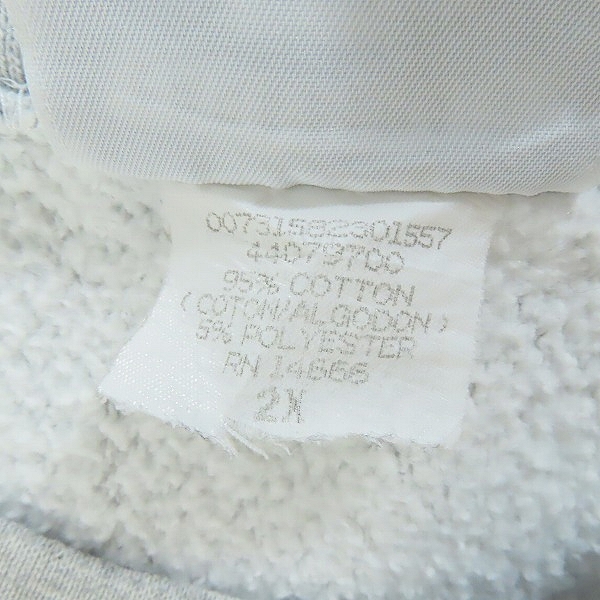 実際に弊社で買取させて頂いたLEE/リー 90S/ヴィンテージ CROSSGRAIN REVERSEWEAVE TYPE SWEATSHIRT クルーネックスウェット 2Xの画像 3枚目