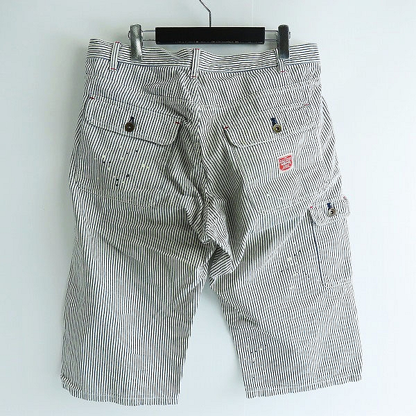 実際に弊社で買取させて頂いたNEIGHBORHOOD/ネイバーフッド ヒッコリーショートパンツ/091ARNH-PTM03/Lの画像 1枚目