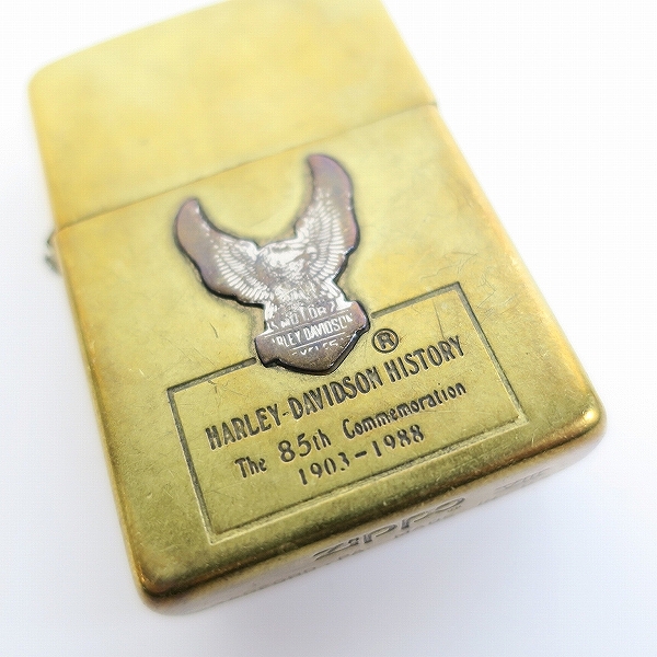 実際に弊社で買取させて頂いたZIPPO/ジッポー ハーレーダビッドソン The 85th 92年製の画像 8枚目