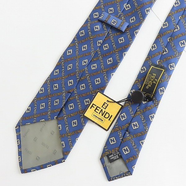 実際に弊社で買取させて頂いたFENDI/フェンディ シルクネクタイの画像 2枚目