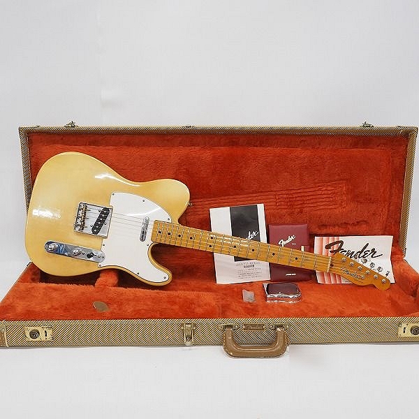 実際に弊社で買取させて頂いた★Fender USA/フェンダー Vintage 52 Telecaster/テレキャスター 5桁シリアル エレキギター ハードケース付
