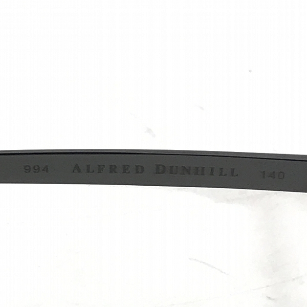 実際に弊社で買取させて頂いたdunhill/ダンヒル 眼鏡/メガネフレーム チタン製 994 の画像 7枚目