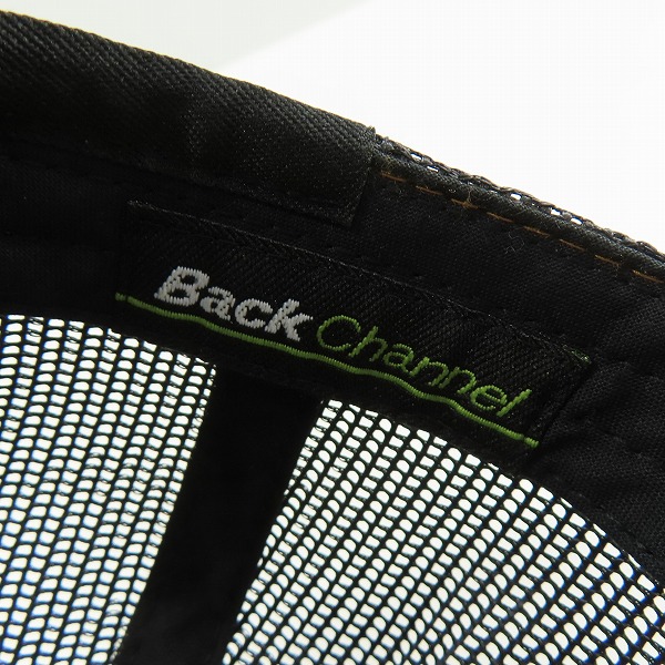 実際に弊社で買取させて頂いたBack Channel/バックチャンネル THE CLASSICS ロゴ刺繍 キャップの画像 5枚目