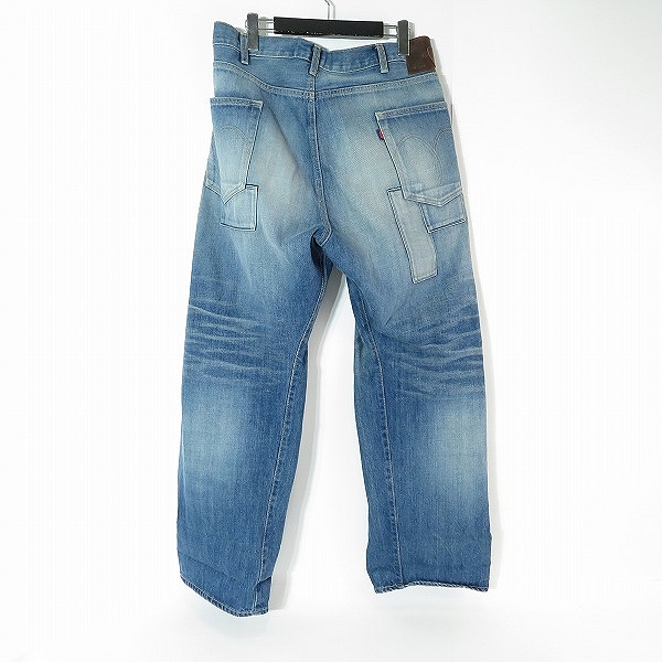 実際に弊社で買取させて頂いたglamb/グラム パッチ ワイドデニムパンツ/ジーンズ/Lの画像 1枚目
