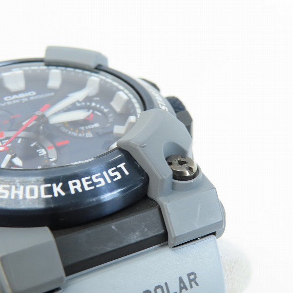 実際に弊社で買取させて頂いたG-SHOCK/Gショック FROGMAN/フロッグマン 電波ソーラー ROYAL NAVYコラボ GWF-A1000RN-8AJRの画像 6枚目