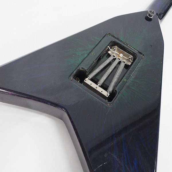 実際に弊社で買取させて頂いた★Jackson USA/ジャクソン Randy V タイプ/ランディV エレキギター ダンカン製PU・フロイドローズ搭載 ハードケース付の画像 7枚目