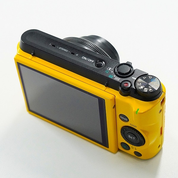 実際に弊社で買取させて頂いたCASIO/カシオ EXILIM EX-ZR1100 イエロー コンパクトデジタルカメラ 簡易動作確認済みの画像 3枚目