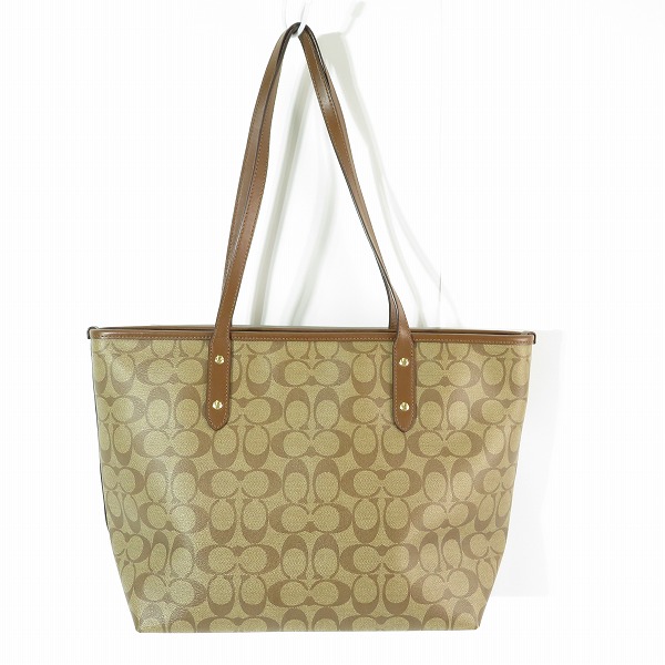 実際に弊社で買取させて頂いたCOACH/コーチ シグネチャー トートバック F58292の画像 1枚目