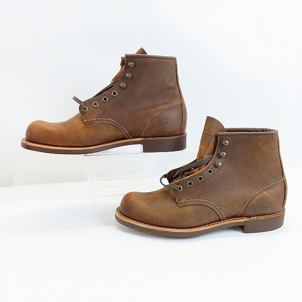 実際に弊社で買取させて頂いたRED WING/レッドウィング BLACKSMITH/ブラックスミス 3343/7.5Dの画像 3枚目