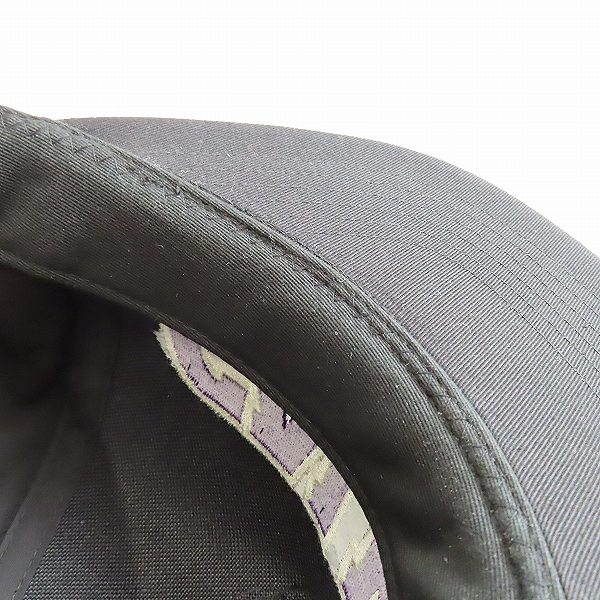 実際に弊社で買取させて頂いたCALEE/キャリー Univ. embroidery cap ロゴ キャップ CL-22AW025の画像 6枚目