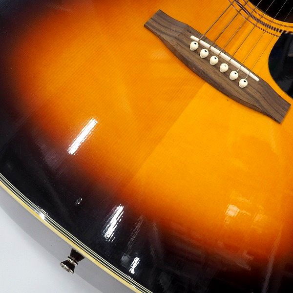 実際に弊社で買取させて頂いた★Stafford/スタッフォード SFP-200D-BS アコースティックギター/アコギ ソフトケース付の画像 6枚目