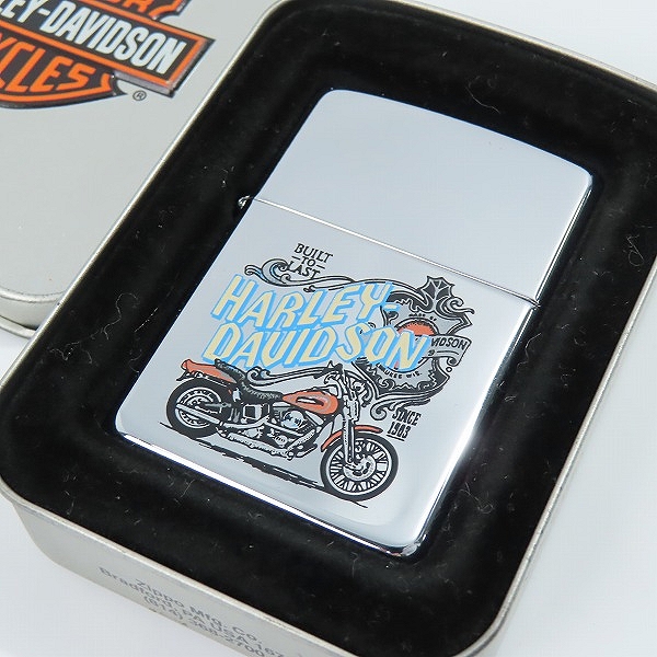 実際に弊社で買取させて頂いたZIPPO/ジッポー HARLEY-DAVIDSON/ハーレーダビッドソン built to last 1996年製