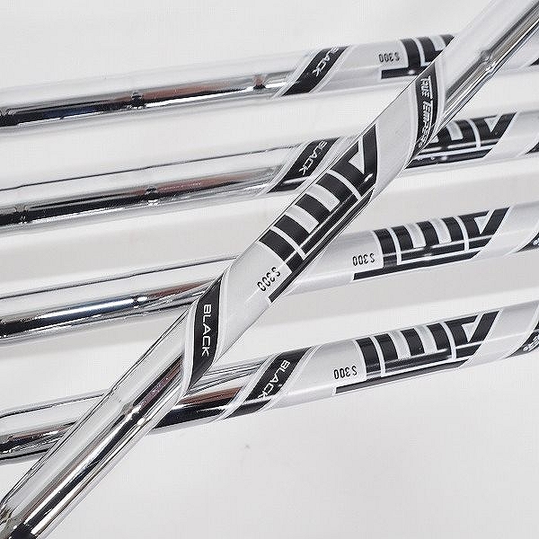実際に弊社で買取させて頂いたTitleist/タイトリスト T200 アイアン #6～9.Pw 5本セット True Temper AMT BLACK FLEX:S300の画像 6枚目