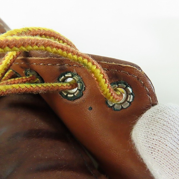 実際に弊社で買取させて頂いたRED WING/レッドウィング Work Oxford ワークオックスフォード ブーツ 8109/9の画像 7枚目