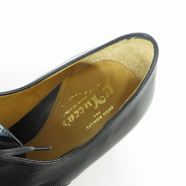 実際に弊社で買取させて頂いたLe Yucca's/レユッカス シームレス Uチップ ドレスシューズ/ビジネスシューズ 43の画像 4枚目