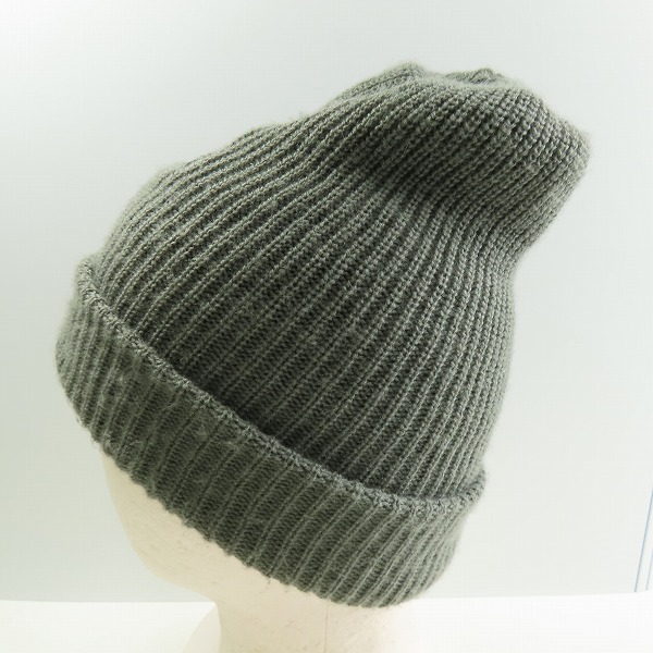 実際に弊社で買取させて頂いたBack Channel/バックチャンネル ロゴ刺繍 ビーニー ニット帽の画像 2枚目