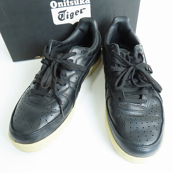 実際に弊社で買取させて頂いたOnitsuka Tiger/オニツカタイガー レザースニーカー ブラック D7H1L/26