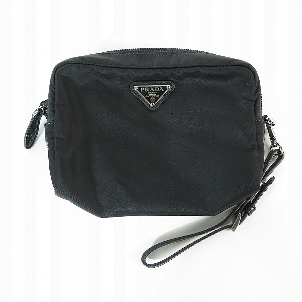 実際に弊社で買取させて頂いたPRADA/プラダ Re Nylon/リナイロン ポーチ/ハンドル付き 1NE021 R067