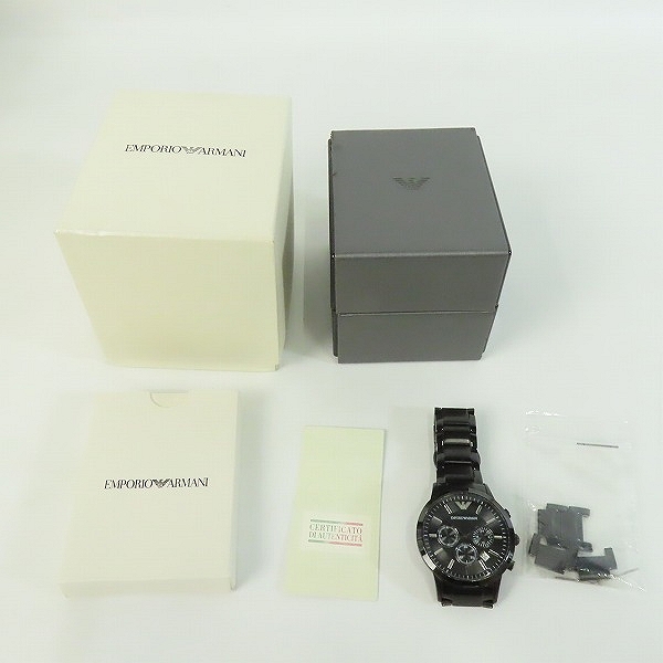実際に弊社で買取させて頂いたEMPORIO ARMANI/エンポリオアルマーニ 腕時計 AR2453【動作未確認】の画像 8枚目