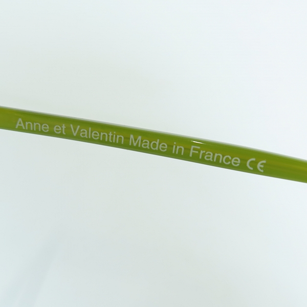 実際に弊社で買取させて頂いたAnne et Valentin/アンバレンタイン FAT 7R メガネフレームの画像 6枚目