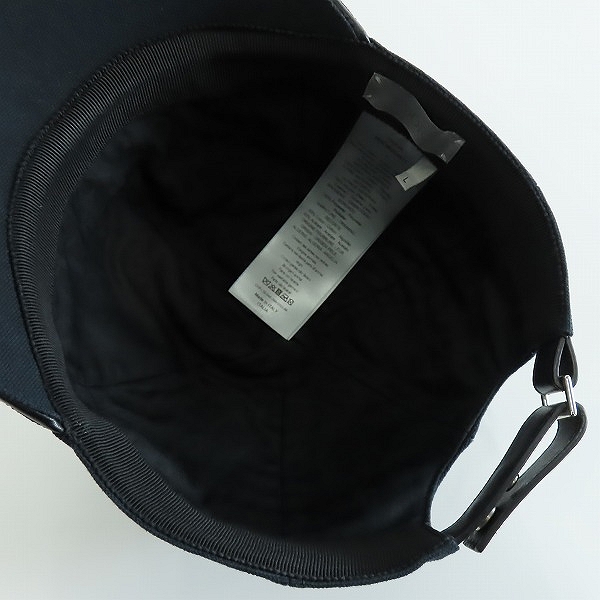 実際に弊社で買取させて頂いた【JPタグ】Dior Homme/ディオールオム ロゴエンブロイダリーベースボールキャップ 933C902D4511/Lの画像 5枚目