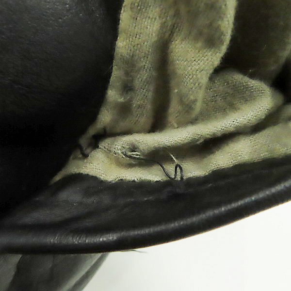 実際に弊社で買取させて頂いたSchott/ショット USA製 A-2 ボアライナー付き レザー フライトジャケット40の画像 9枚目