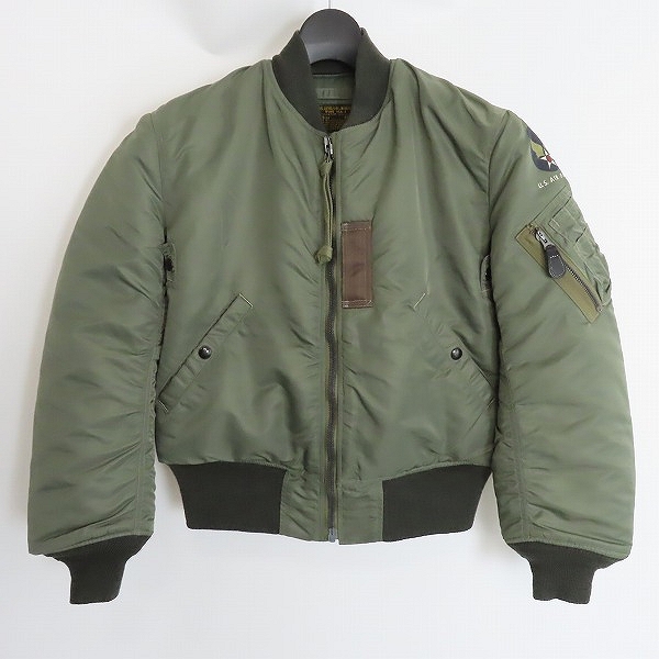 実際に弊社で買取させて頂いたBUZZ RICKSON'S/バズリクソンズ MA-1 フライトジャケット/ボンバージャケット BR10981/S