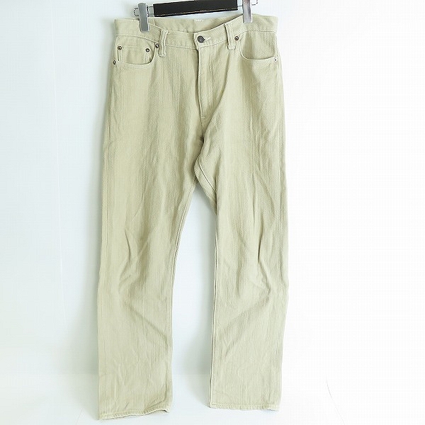 実際に弊社で買取させて頂いたTHE FLAT HEAD/フラットヘッド 2104 コットン パンツ/W32L36