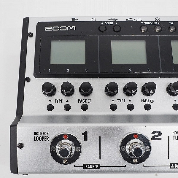 実際に弊社で買取させて頂いたZOOM/ズーム G5 Ver1.10 ギター用 マルチエフェクター・アンプシミュレーター【簡易動作確認済】の画像 1枚目