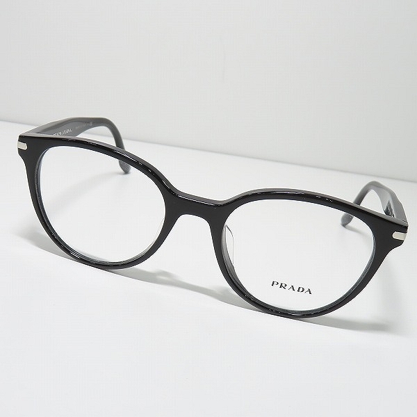 実際に弊社で買取させて頂いた(2)PRADA JOURNAL/プラダ ジャーナル メガネフレーム アイウェア VPR07T-F ブラック