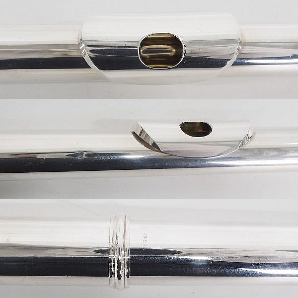 実際に弊社で買取させて頂いたSANKYO FLUTE/三響 フルート PRIMA ETUDE P.A./エチュード SAYAMA 頭部管 銀製 ハードケース付の画像 2枚目