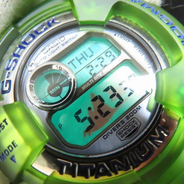 実際に弊社で買取させて頂いたG-SHOCK/Gショック フロッグマン WCCS サンゴ礁 DW-9900WC-2Tの画像 4枚目