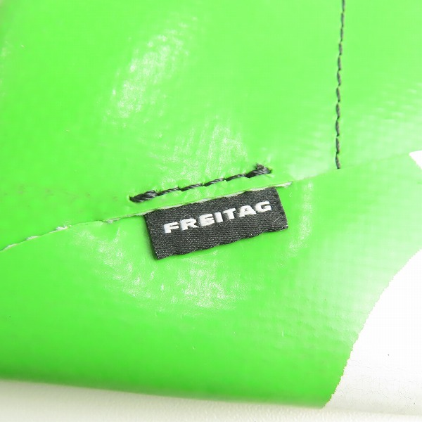 実際に弊社で買取させて頂いたFREITAG/フライターグ F533 FAY トラベルポーチ グリーン/ホワイトの画像 4枚目