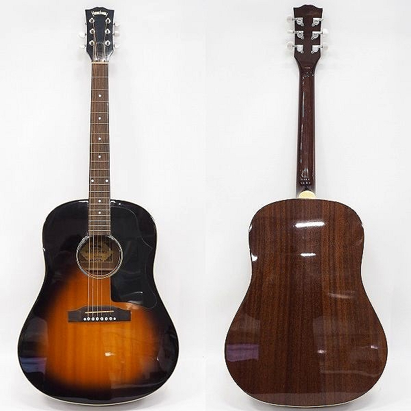 実際に弊社で買取させて頂いた★【難有り】Headway/ヘッドウェイ HJ-35/SB アコースティックギター/アコギ の画像 1枚目