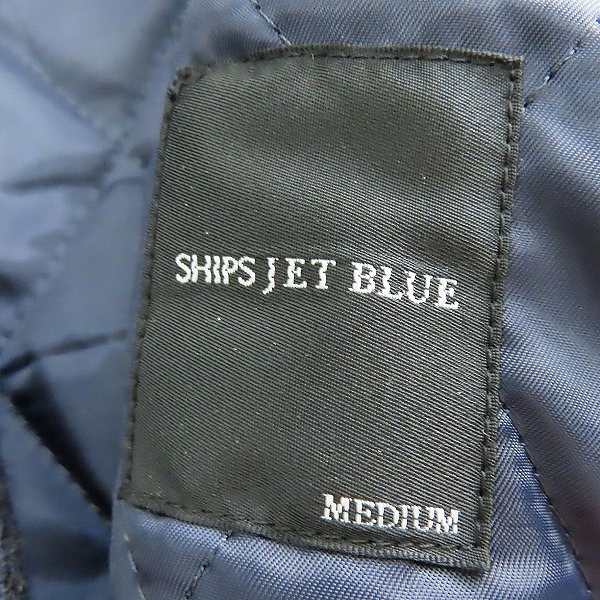 実際に弊社で買取させて頂いたSHIPS JET BLUE/シップスジェットブルー スタジャン 124-05-0151/Mの画像 2枚目