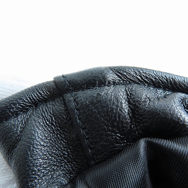 実際に弊社で買取させて頂いたBEAMS HEART/ビームス ハート シープレザー ジャケット 42-18-0258-202/XLの画像 5枚目