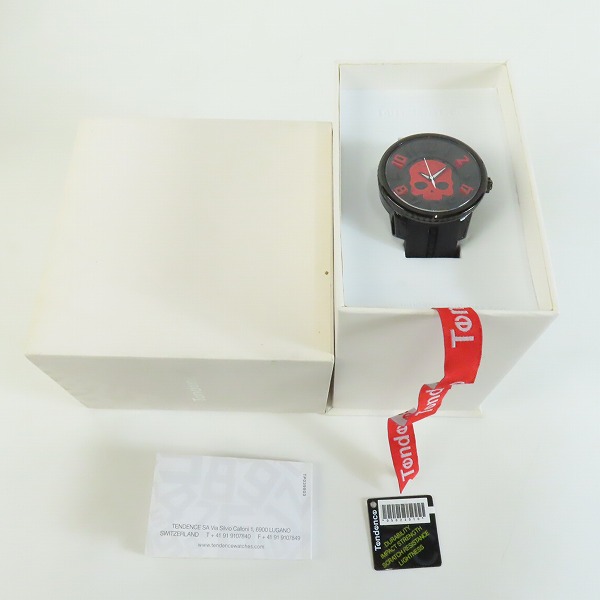 実際に弊社で買取させて頂いたTendence×HYDROGEN/テンデンス×ハイドロゲン ガリバー クォーツ/腕時計 05023010 【動作未確認】の画像 7枚目